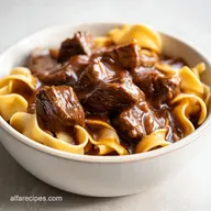 Beef and Noodles: Tender and Slow-Cooked