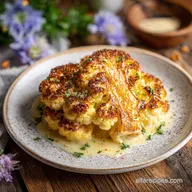 Cheesy Cauliflower Steaks: Golden Crusted
