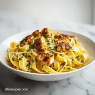 Chicken Fettuccine Alfredo in 35 Minutes