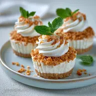 Classic No Bake Cheesecake Cups for 8