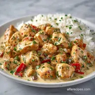 Creamy Chicken and Rice: One-Pot