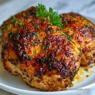 Crispy Baked Chicken Thighs: Shatter Crisp Skin