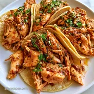Crock Pot Shredded Chicken Tacos for 6