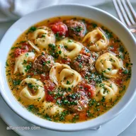 Creamy Tortellini Soup With Sausage