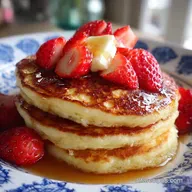 Easy Fluffy Pancakes From Scratch in 25 Minutes