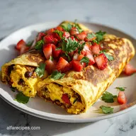High Protein Freezer Breakfast Burritos