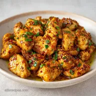 Garlic Butter Chicken Bites: 20 Minutes