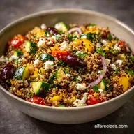 Greek Quinoa Salad Meal Prep: Zesty & Snappy