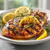 Grilled Lemon Chicken Breast for 4 Servings