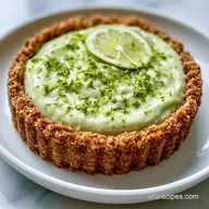 Healthy Key Lime Pie with Greek Yogurt