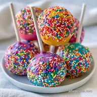 High School Color Cake Pops: Party-Ready
