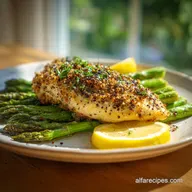 Lemon Pepper Chicken with Tangy Pan Sauce