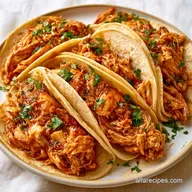 Mexican Shredded Chicken Tacos for 4
