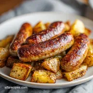 Bratwurst Recipe With Potatoes for 5 Servings