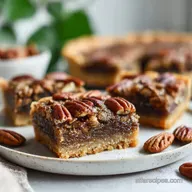 Pecan Butter Tart Squares: Buttery and Caramelized