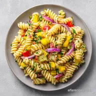 Pickle Tastic Pasta Salad with Sharp Cheddar in 25 Minutes