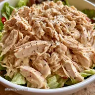 Shredded Chicken Salad in 15 Minutes