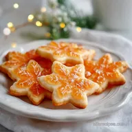 Winter Orange Sugar Cookies Recipe with Orange Zest