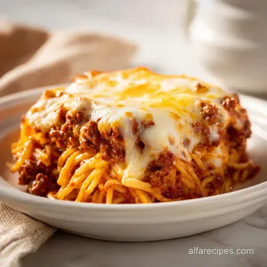 Baked Spaghetti with Ricotta Recipe Card