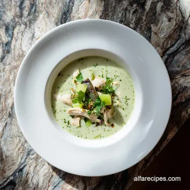 Best Poblano Chicken Tortilla Soup Recipe Recipe Card