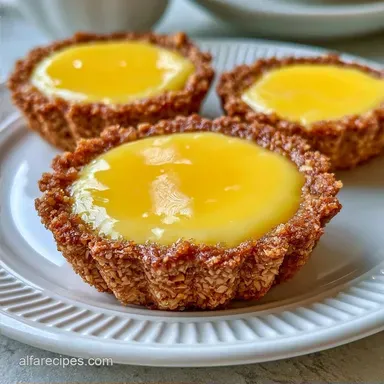Lemon Tartlets with Almond Flour