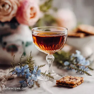 Manhattan Drink Recipe Bourbon: One-Pot Method Recipe Card