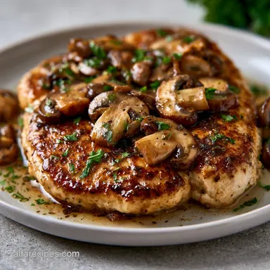 Chicken Gloria: Creamy and Baked Recipe Card