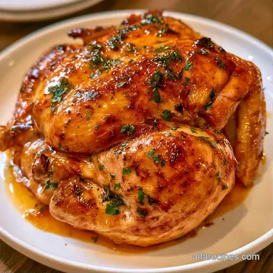 Chicken On Rotisserie Recipe: Crispy Recipe Card
