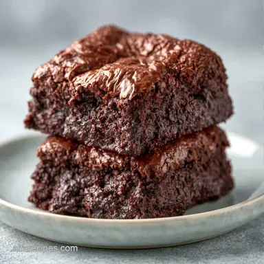 Chocolate Brownies in 40 Minutes Recipe Card