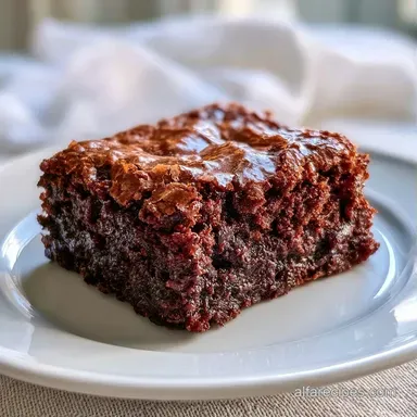 Chocolate Fudge Brownies in 40 Minutes Recipe Card