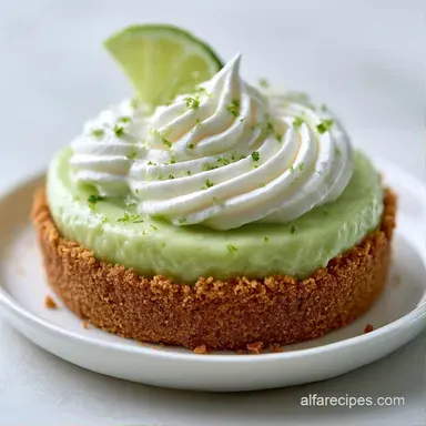 Classic Key Lime Pie with Condensed Milk Recipe Card