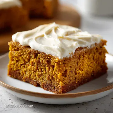 Pumpkin Bars with Cream Cheese Frosting: A 40-Minute Recipe