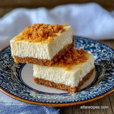Cream Cheese Bars for 18 Servings Recipe Card