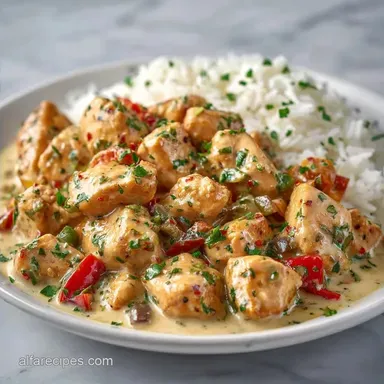 Creamy Chicken and Rice: One-Pot