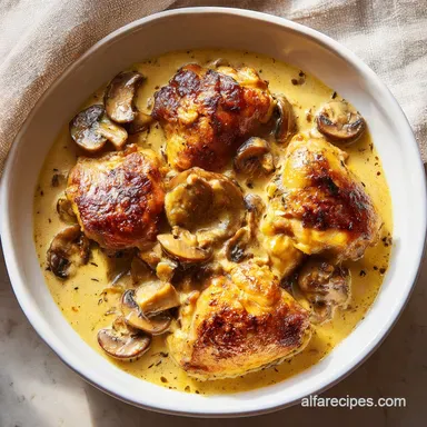 Chicken Riesling for 4 Servings