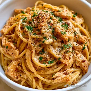 Chicken Spaghetti with Velveeta