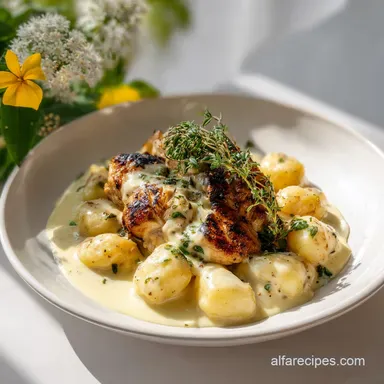 Lemon Chicken Gnocchi in 30 Minutes