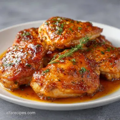 Creamy Slow Cooker Chicken for 4 Recipe Card