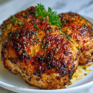 Crispy Baked Chicken Thighs: Golden