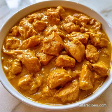 Chicken Curry with Coconut Milk Recipe Card
