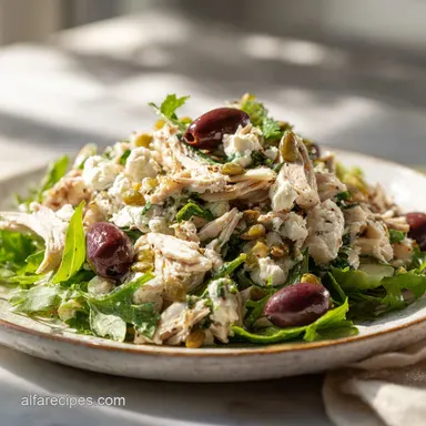 Easy Lunch Idea for Work with Chicken Salad in 10 Minutes Recipe Card