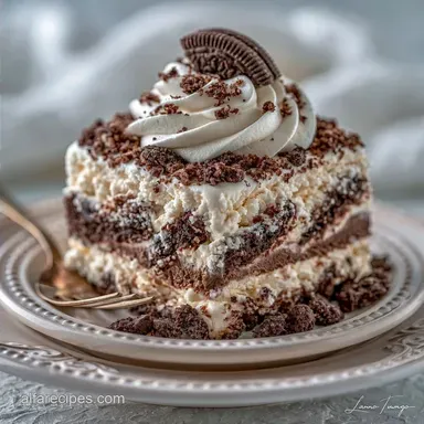 Easy No Bake Ice Cream Cake for 12