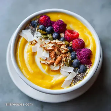 How to Make a Smoothie Bowl in 5 Minutes Recipe Card