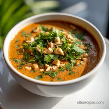 Thai Peanut Sauce with Coconut Milk in 7 Minutes