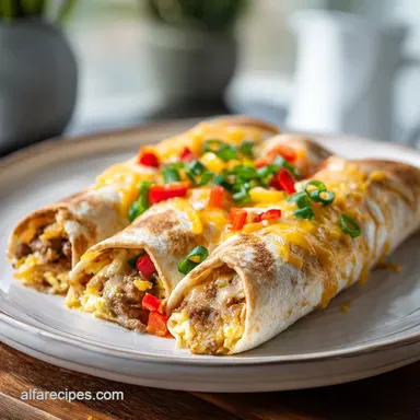 Meal Prep Breakfast Burritos: Freezer-Friendly Recipe Card