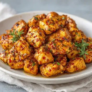 Garlic Butter Chicken Bites: 20 Minutes Recipe Card