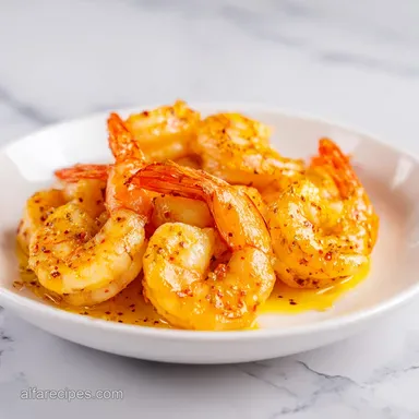 Garlic Butter Shrimp in 15 Minutes Recipe Card