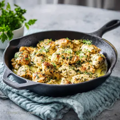 30 Minute Whole30 Meal with Garlic: Pan-Seared Recipe Card