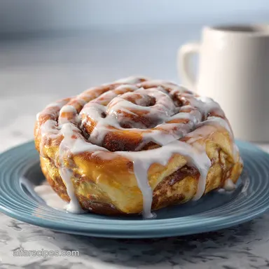 Gluten Free Cinnamon Roll Mug in 6 Min Recipe Card