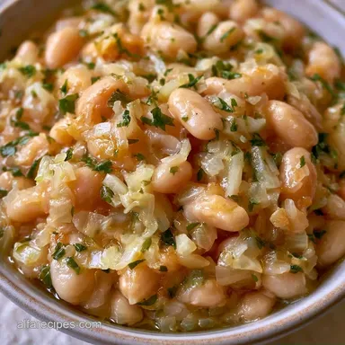 Great Northern White Beans with Ham
